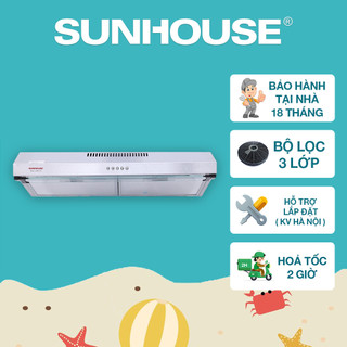 Máy hút mùi vỏ inox SUNHOUSE SHB6118I