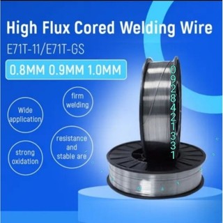 Dây hàn Mig Sắt lõi thuốc 5kg không dùng khí 0.8/1.0/1.2  Hàng chính hãng Cò bộ đầu béc tặng kèm