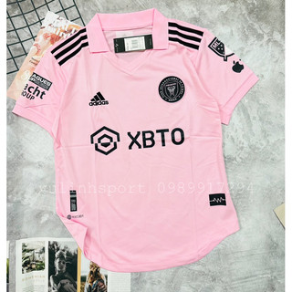 Xả áo bóng đá hàng thái clb Inter Miami màu hồng 2023