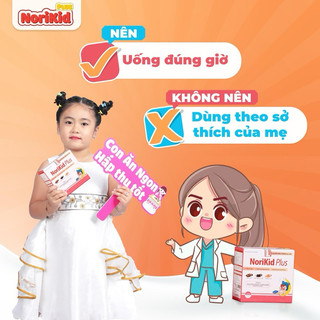 Siro Ăn Ngon Norikid Plus Nhật Bản Khắc Phục Tình Trạng Biếng Ăn Chậm Lớn Táo Bón Khó Tiêu Cho Bé