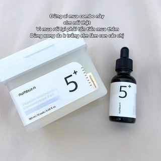 Serum tinh chất dưỡng trắng, mờ thâm Numbuzin 5+