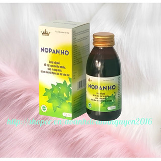 Siro NOPANHO Kingphar -Lọ 125ml - Viêm đường hô hấp dưới , phế quản, giảm ho , long đờm