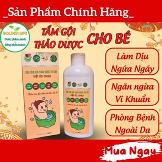 Sữa tắm gội Thảo Dược Trẻ Em VIỆT ÚC CHILD tắm gội cho Trẻ Sơ Sinh và Trẻ