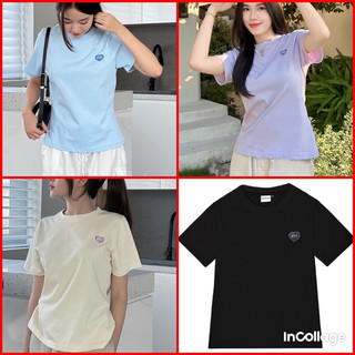 Áo thun logo BYC đơn giản hàn quốc cổ tròn thun cotton co giản 4 chiều phong cách trẻ trung. Size S m L ( 40-72kg)