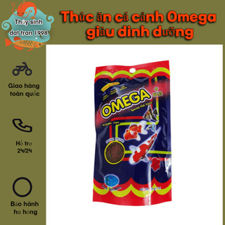 Thức ăn cá cảnh Omega giàu dinh dưỡng 100g