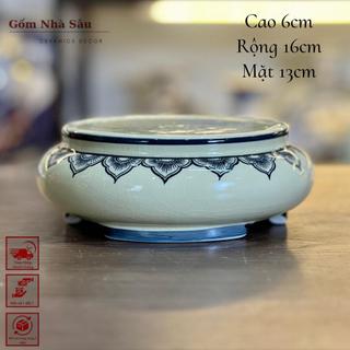 Đế sứ men rạn Chu Đậu gốm Bát Tràng