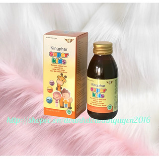 Siro Kingphar Superkids,chai 125ml , Hỗ trợ tiêu hóa, tăng cường hấp thu dinh dưỡng