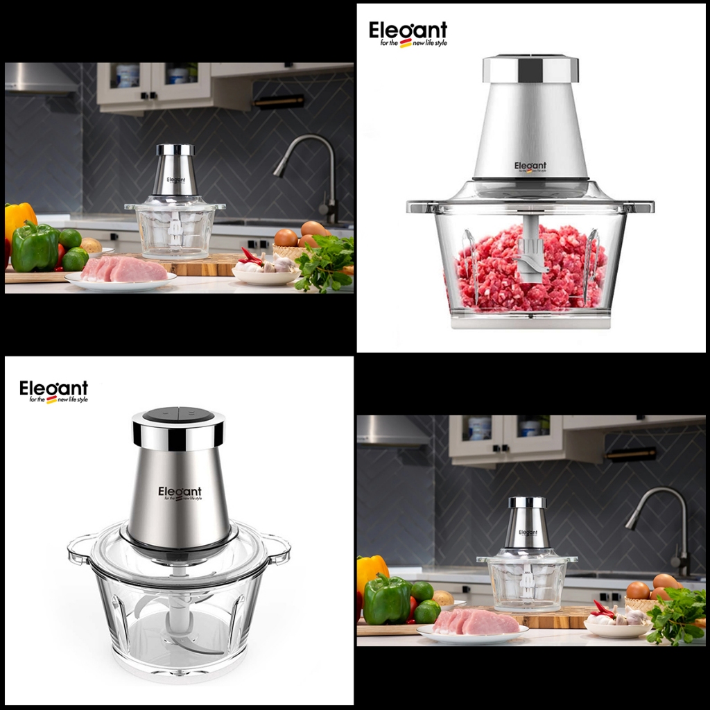 Máy xay thịt đa năng Elegant FC J08 cao cấp