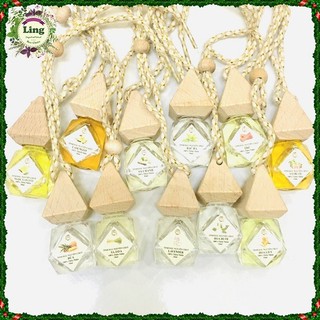  Tinh Dầu Thiên Nhiên Nguyên Chất 100% Ling Treo Xe, Treo Phòng Nhập Khẩu Nhiều Mùi 