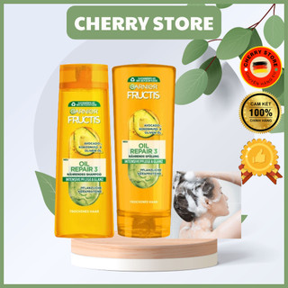 Dầu gội,dầu xả Garnier Fructis 250ml/200ml, Dưỡng tóc Garnier