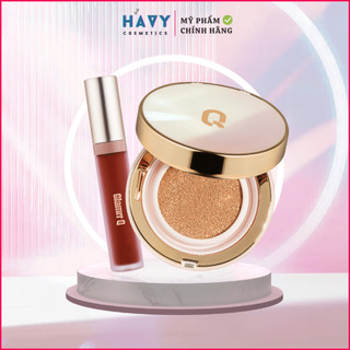 [Mã COSBAUH3 giảm 8% đơn 300K] Combo Phấn nước Glamrr Q x Gilaa Long Wear DD Cushion & Son Lip Cream