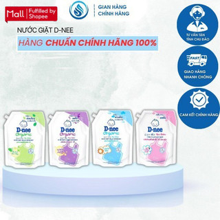 [Túi 1400ml] Nước Giặt Dnee Organic (Nội Địa) Thái Lan