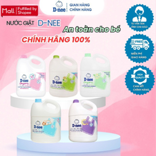 Nước giặt Dnee 3000ml - Nước Giặt Xả Cho Trẻ Em an toàn