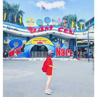 HCM [E-Voucher] Vé Đầm Sen khô Vé Trọn Gói Vào Cổng + Hơn 35 Trò Chơi Hấp Dẫn