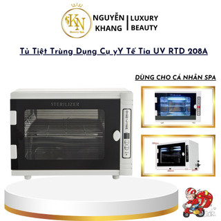  Tủ Tiệt Trùng Dụng Cụ Y Tế Thẩm Mỹ Dùng | Tia UV Không Dùng Nhiệt RTD-208 Dùng Trong Spa Thẩm Mỹ 
