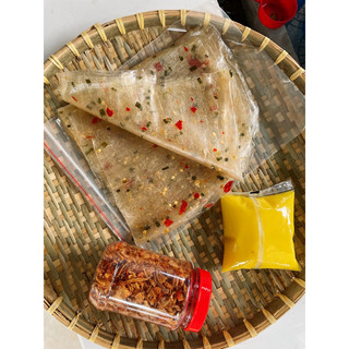 Combo cuốn hành lá (250gr bánh, 100gr ruốc hành phi,100gr bơ,1 sốt tắc)