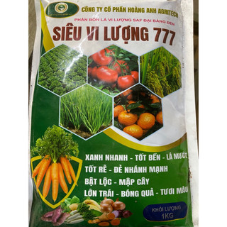 Phân bón lá siêu vi lượng 777 Gói 1kg.