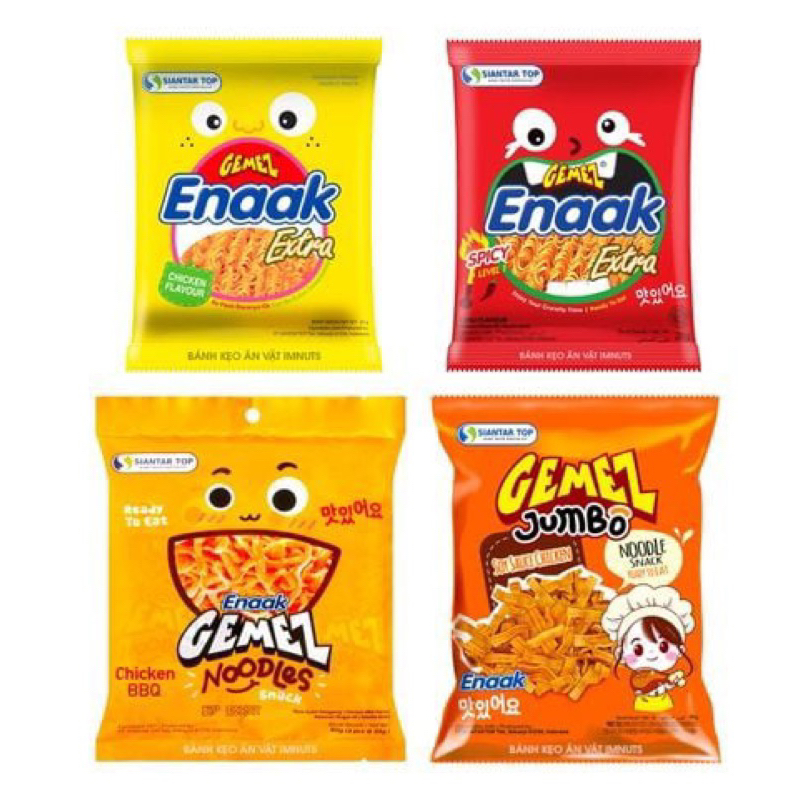 SNACK Mì Ăn Liền Trẻ Em ENAAK INDONESIA GEMEZ đủ vị