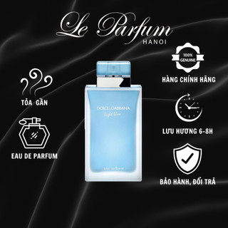 10ml Light Blue Intense Women - Nước hoa nữ Le Parfum Hanoi