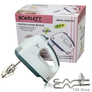 Máy Đánh Trứng Cầm Tay 7 Tốc Độ Công Suất 180W.