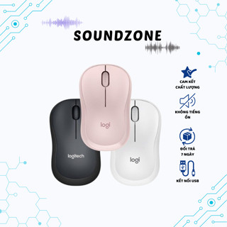 Chuột Không Dây Logitech Silent M220  phù hợp cho PC/ Laptop Giảm 90% Tiếng Ồn Bảo Hành Đổi Mới | M220