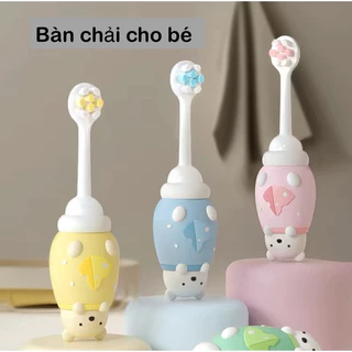 Bàn chải đánh răng trẻ em lông mềm chăm sóc răng miệng cho bé từ 1-10 tuổi