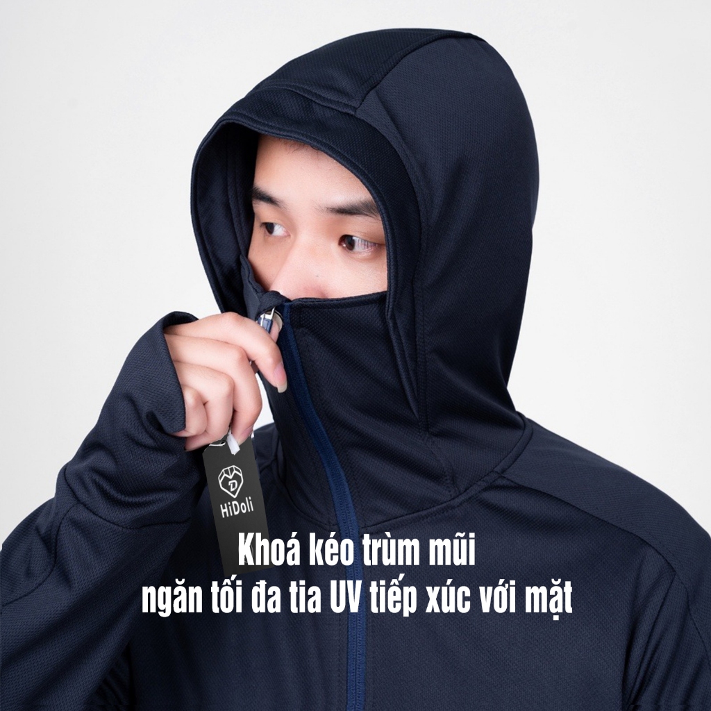 Áo chống nắng nam nữ 2 lớp Bigsize 90KG KHÓA KÉO CỔ CAO 2 LỚP dày dặn chống nắng chống tia UV | BigBuy360 - bigbuy360.vn