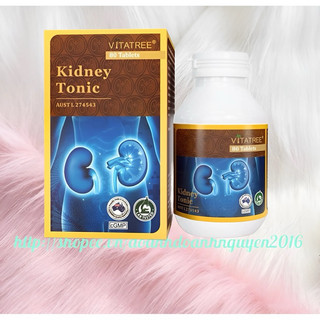 Viên uống bổ thận Vitatree KIDNEY TONIC  Hộp 80 viên - Nhập Khẩu ÚC - Bổ thận Tráng Dương,Tăng cường sinh lí nam giới