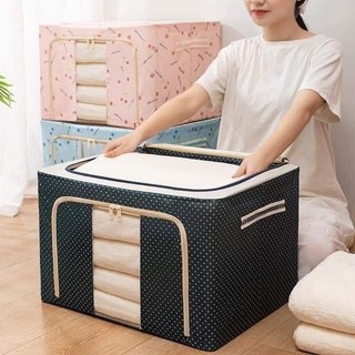 Hộp cất chăn khung sắt