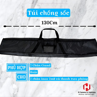 Túi chống sốc đựng chân đèn ctand dài 1m3 hoặc túi đựng bộ phông treo di động