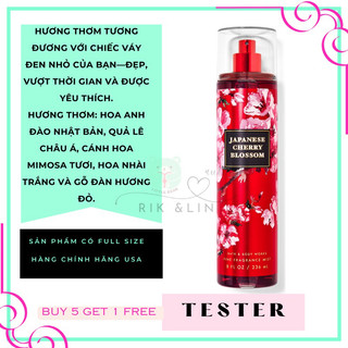 Auth_XỊT THƠM DUỠNG THỂ JAPANESE CHERRY BLOSSOM BATH & BODY WORKS USA