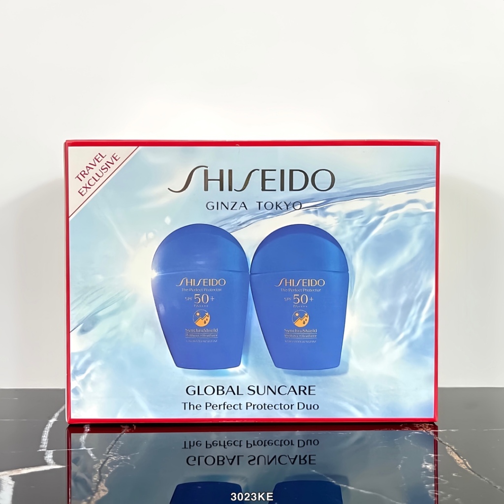 Kem chống nắng shiseido kem chống nắng da dầu mụn nâng tone da 50ml*2