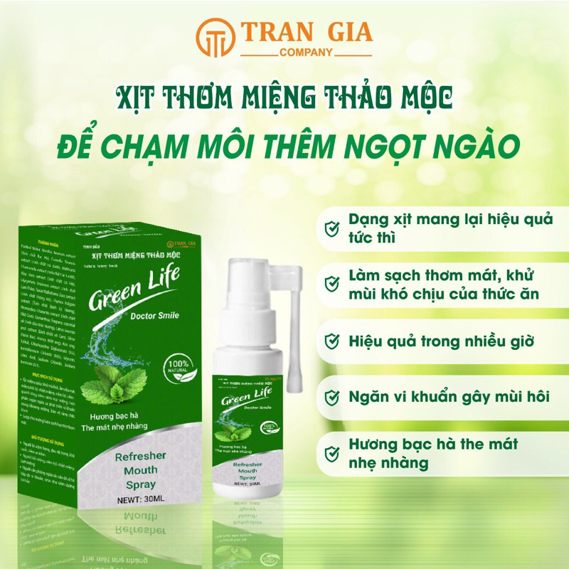 combo 3 xịt thơm miệng