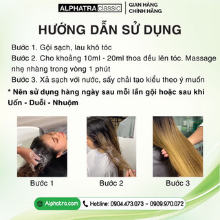 (Chính hãng)Kem hấp ủ 1 phút One Minute Treatment Alphatra ( Usa) 500ml
