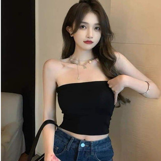 Áo quây trơn áo ống chất thu tăm phong cách hàn quốc m1082