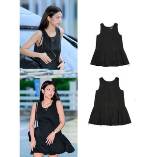 đầm babydoll đuôi cá xoè Jennie Blackpink