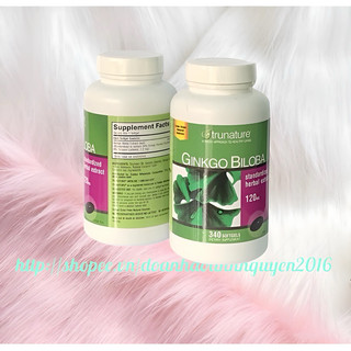 Viên Uống Bổ Não GINKGO BILOBA 340 Viên Của Mỹ