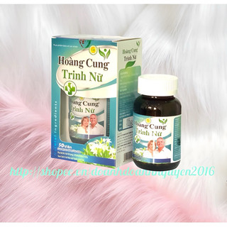HOÀNG CUNG TRINH NỮ - Hộp 50 Viên - Phụ Nữ Bị U Nang , U Xơ Tử Cung, Nam giới U Xơ Tiền Liệt Tuyến