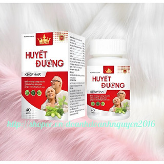 Viên uống tiểu đường Huyết Đường Kingphar-40 viên , ổn định đường huyết