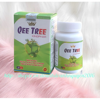 QEE TREE Kingphar  ( Lọ 40 viên) - Hỗ trợ làm giảm triệu chứng bệnh trĩ: chảy máu, đau rát, ngứa rát, sa búi trĩ.