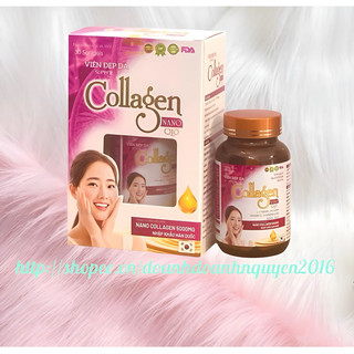 Viên Uống Sáng Da COLLAGEN  C++  - Hộp 60 viên- Giúp Đẹp Da, Giảm Vết Thâm , Sạm Da, Suy giảm Nội Tiết Tố Nữ