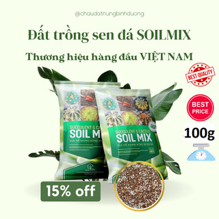 Đất trồng sen đá và xương rồng Soilmix - chia lẻ 100gram