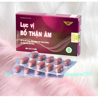 LỤC VỊ BỔ THẬN ÂM Kingphar ( Hộp 20 Viên )- Tư Âm Bổ Thận , Sinh Tân Dịch , Tăng Cường Sức Khỏe