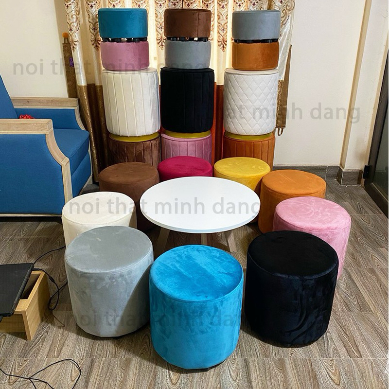 ( Xưởng Sản Xuất ) Ghế Đôn SOFA Cho Bàn Trang Điểm, Bàn Trà | BigBuy360 - bigbuy360.vn