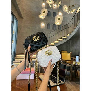 Túi G.g đeo chéo nữ da mềm trần sóng siêu đẹp size 20