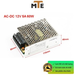 Nguồn tổ ong, nguồn led 12V 5A S-60-12
