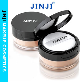 Phấn Phủ kiềm dầu Aery Jo 20g Dạng Bột siêu mịn sẵn 2 tone chuyên dùng cho makeup JINJI