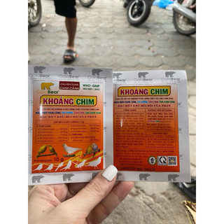 Khoáng chim cung cấp đầy đủ khoáng vi-đa lượng cho chim cảnh