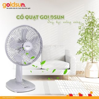 Quạt điện lửng Goldsun GFA-6020 công suất mạnh mẽ, làm mát trên diện rộng, 3 tốc độ, bảo hành chính hãng 12 tháng