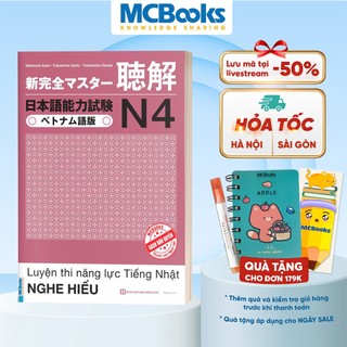 Sách - Luyện Thi Năng Lực Tiếng Nhật Nghe Hiểu N4 - Trang Bị Kiến Thức Cho Kỳ Thi JLPT N4